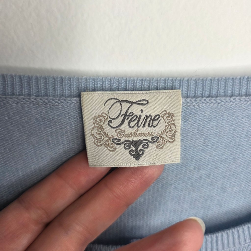 Feine Cashmere Cardigan Womens Medium — image 5 of 8
